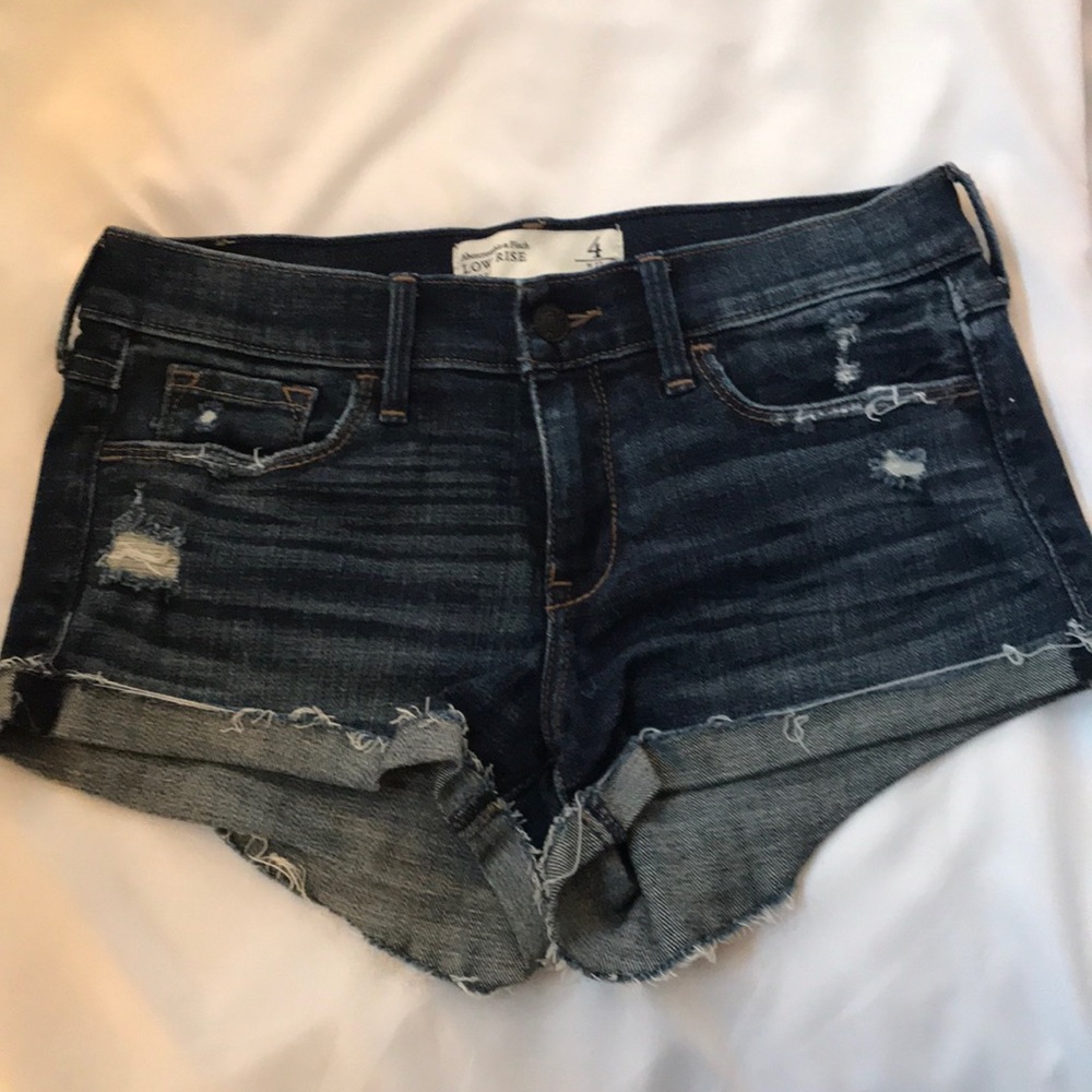 Abercrombie & Fitch Distressed Denim shorts